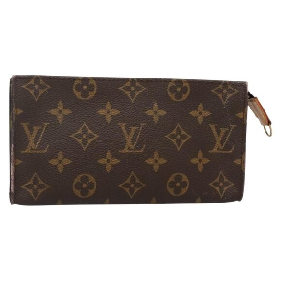 LOUIS VUITTON Monogram Bucket GM Accessory Pouch LV Auth th6237 - Picture 1 of 16